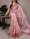 Ynf7400 Zari Kota Tissue Embroidery Work Saree Best Wholesale Shop In Surat